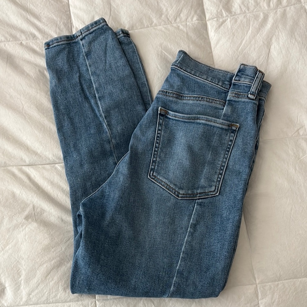 Abercrombie & Fitch Light Blue High Rise Jeans